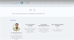Desktop Screenshot of cirugianeurologica.com.mx